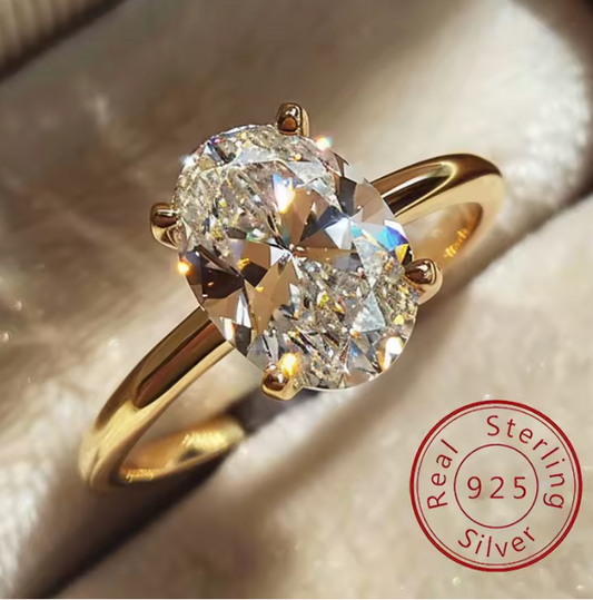Argento Sterling 925 1-8CT | Dorato